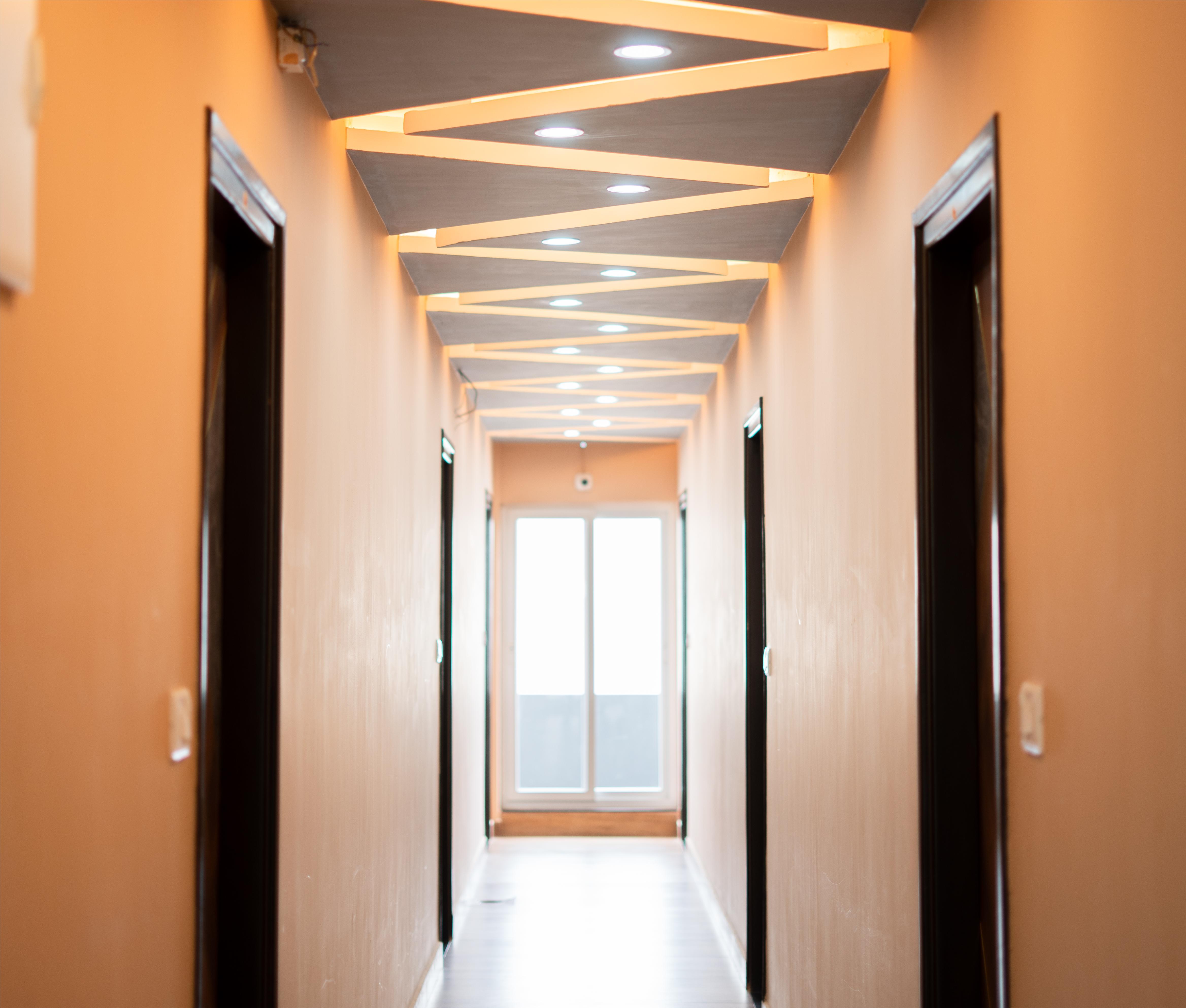 Elegant Hotel Corridor - Elixir Hotels Bangalore