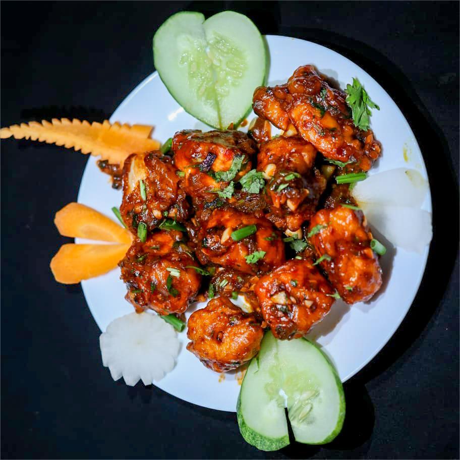 Chicken 65 and kababs